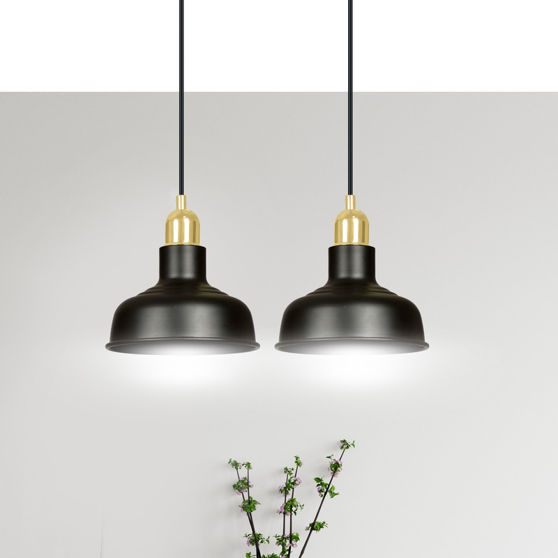 Ibor 2 black  lampe Loftlampe - Vaalea.dk