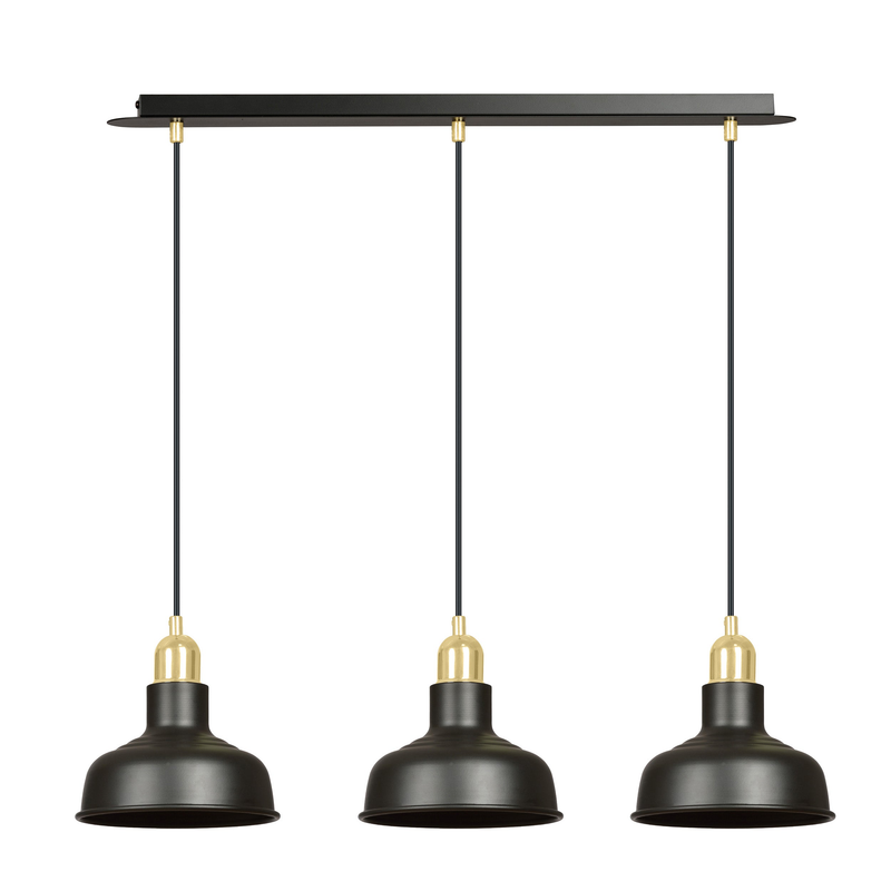 Ibor 3 black  lampe Loftlampe - Vaalea.dk
