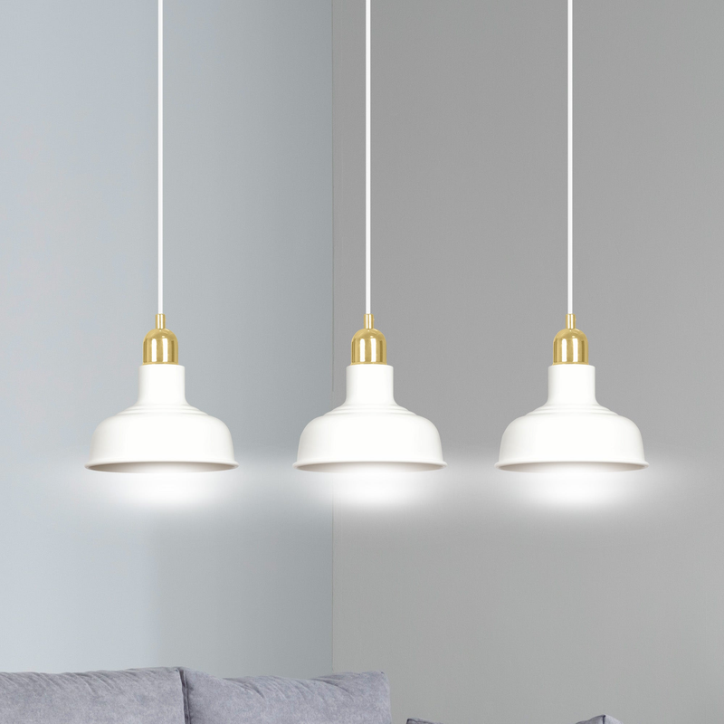 Ibor 3 white  lampe Loftlampe - Vaalea.dk