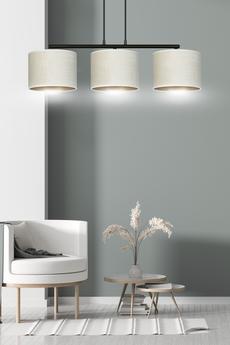 Hilde 3 bl white  lampe Loftlampe - Vaalea.dk