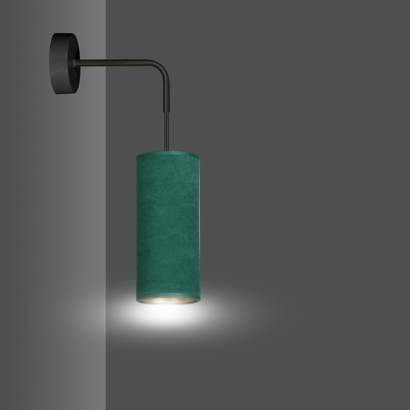 Bente k1 bl green  lampe Væglampe - Vaalea.dk