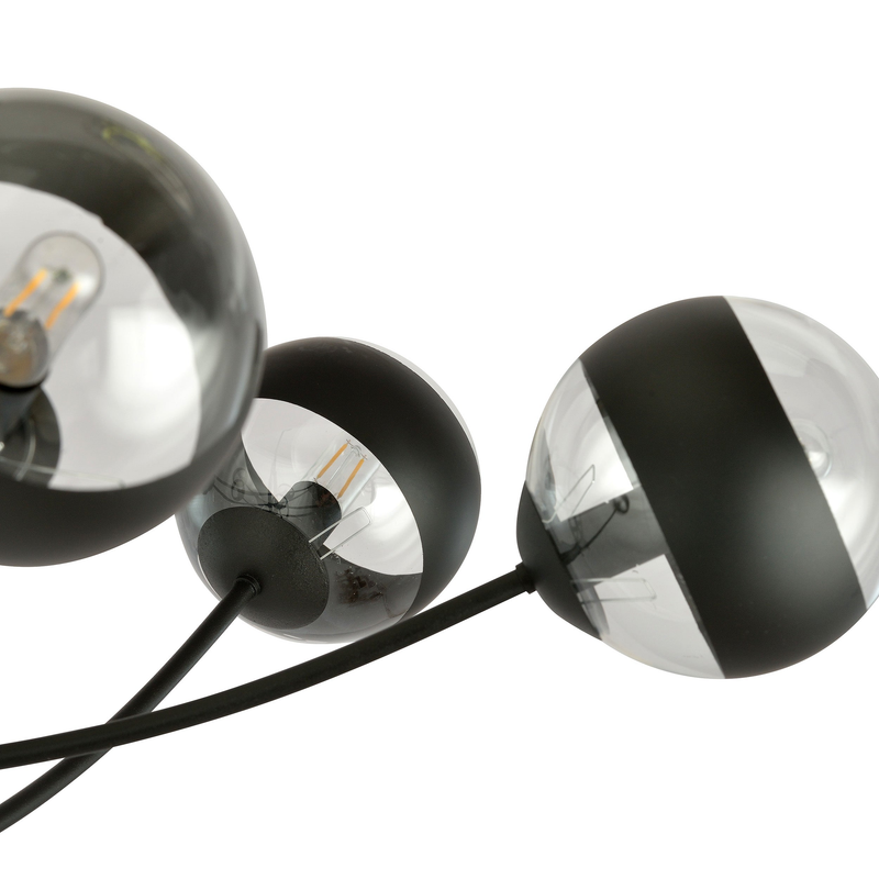 Hunter 6 black/stripe  lampe Loftlampe - Vaalea.dk