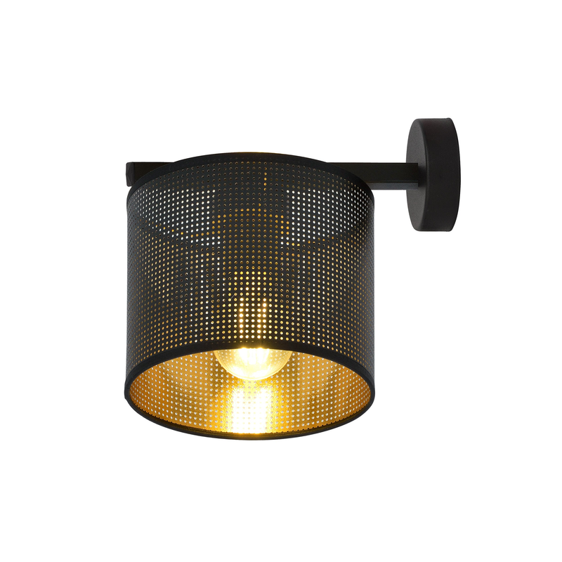 Jordan k1 black/gold  lampe Væglampe - Vaalea.dk