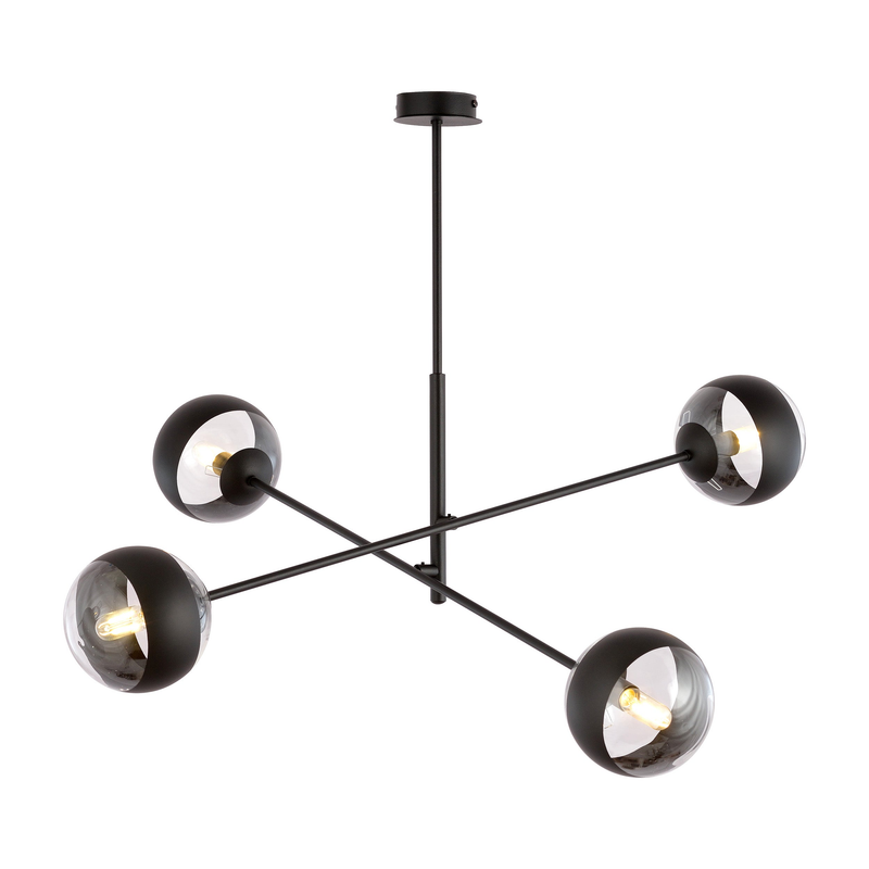 Linear 4 black/stripe  lampe Loftlampe - Vaalea.dk