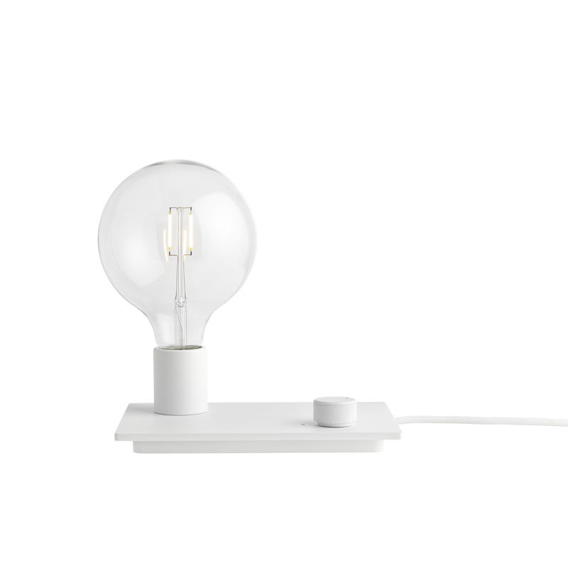 Control bordlampe hvid Bordlampe - Vaalea.dk
