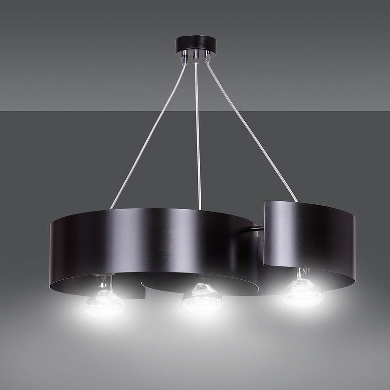 Vixon 3 black  lampe Pendel - Vaalea.dk