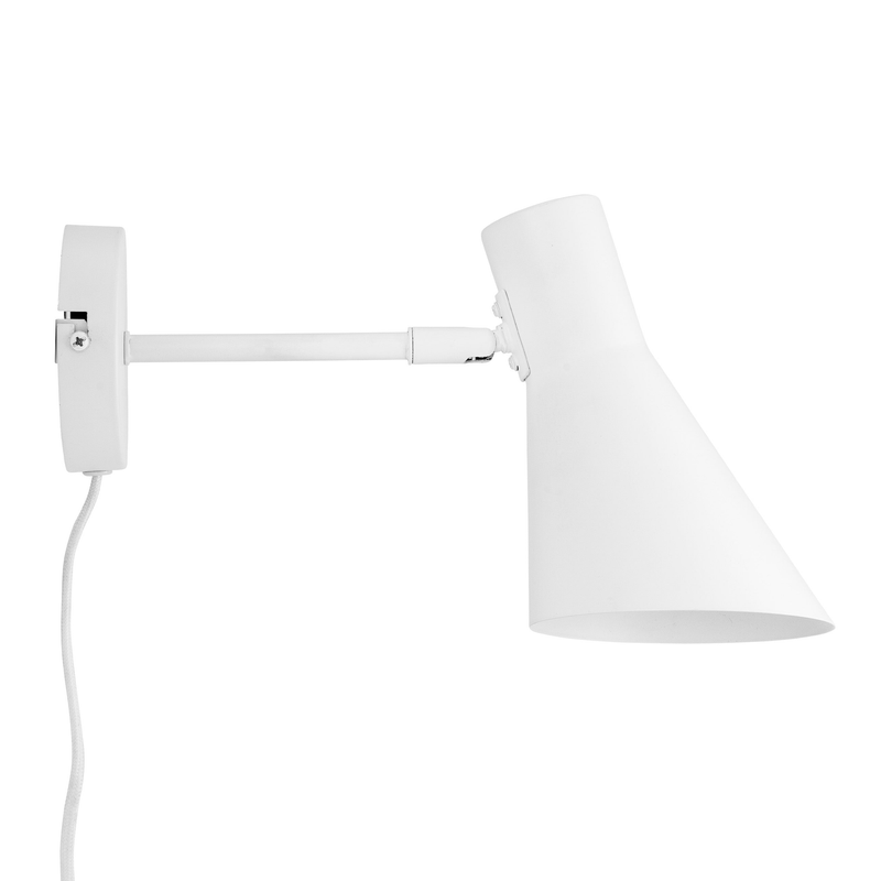 Dl12 hvid væglampe - Vaalea.dk