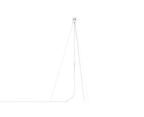 Floor tripod matt white H 109 cm Gulvlampe Gulvlampe