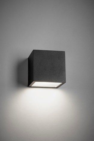 Cube down black Udendørslampe Udendørslampe