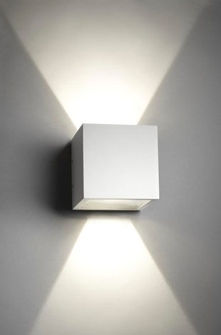 Cube led white Udendørslampe - Vaalea.dk