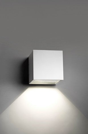 Cube down led white Udendørslampe - Vaalea.dk