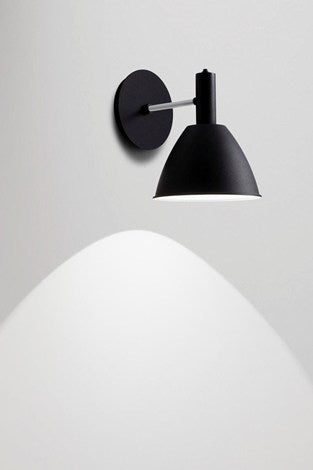 Bauhaus 90 w væg sort Væglampe - Vaalea.dk