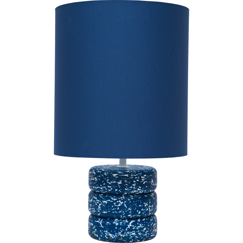 Ks stacks 3 plum/blå bordlampe Bordlampe - Vaalea.dk
