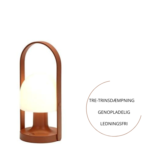 VOLG MIJ BORDLAMPE TERRACOTTA