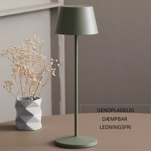 LAMPE DE TABLE MODI GRIS