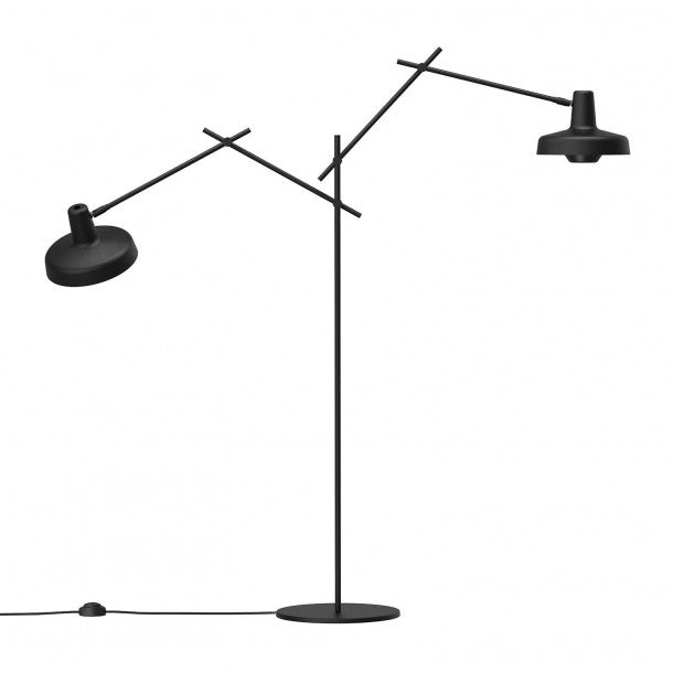 LAMPADAIRE DOUBLE ARIGATO NOIR