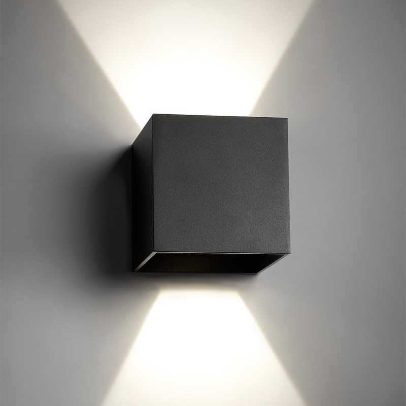 Box black Væglampe - Vaalea.dk