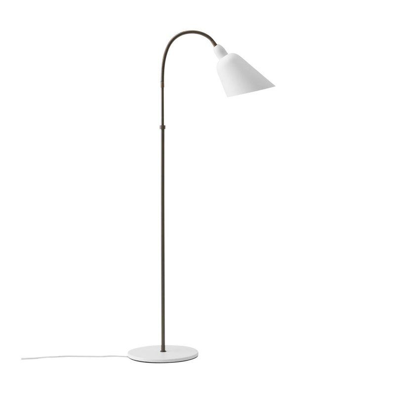 BELLEVUE LAMPADAIRE AJ7 BLANC/LAITON BRONZE SPEC.EDITION