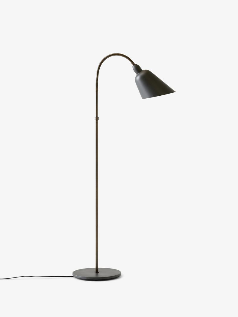 BELLEVUE LAMPADAIRE AJ7 GRIS PIERRE/LAITON BRONZÉ SPEC.EDITION