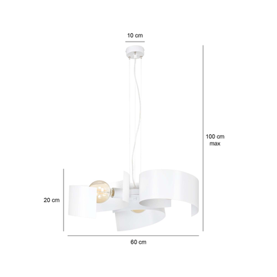 Eos k1 white  lampe - Vaalea.dk