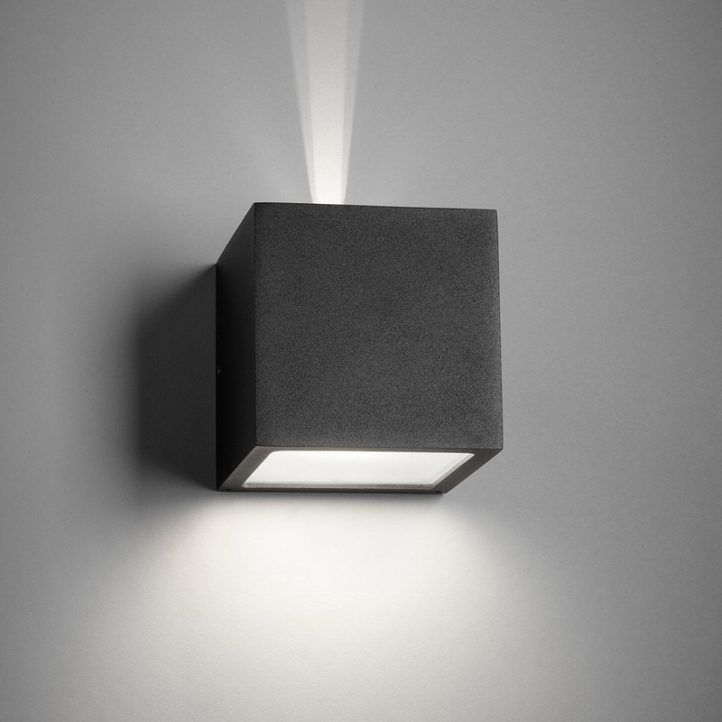 Cube black Udendørslampe - Vaalea.dk