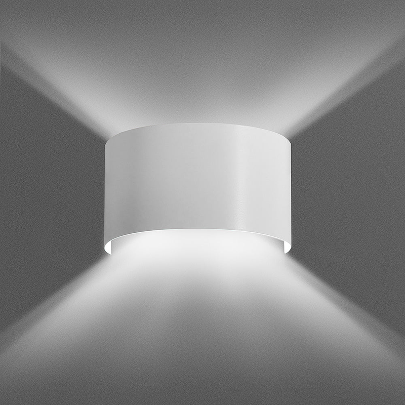 Fold white  lampe Væglampe - Vaalea.dk