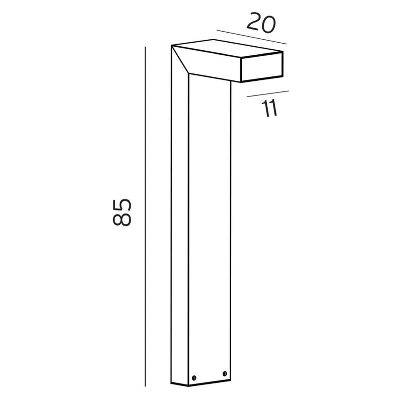 ASKER ZWART 1311B BOLLARDS