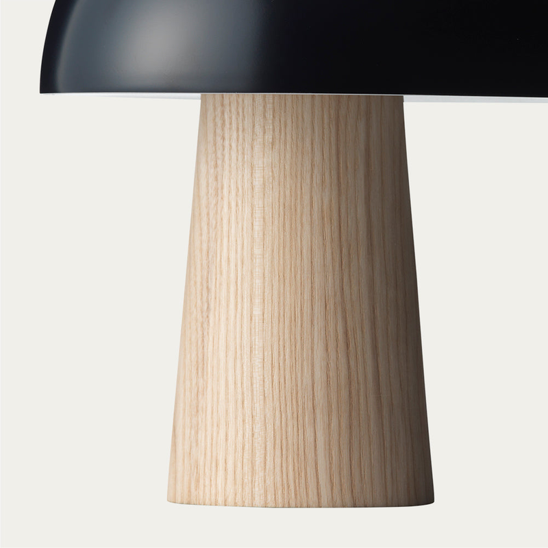 LAMPE DE TABLE NIGHT OWL BLEU NUIT/BOIS