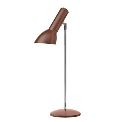 Oblique bordlampe teglrød Bordlampe - Vaalea.dk