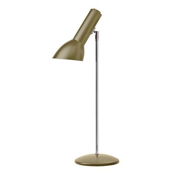 Oblique bordlampe olivengrøn Bordlampe - Vaalea.dk
