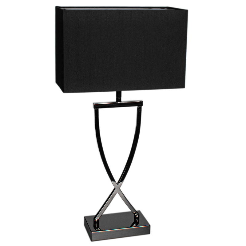 LAMPE DE TABLE OMEGA NOIR