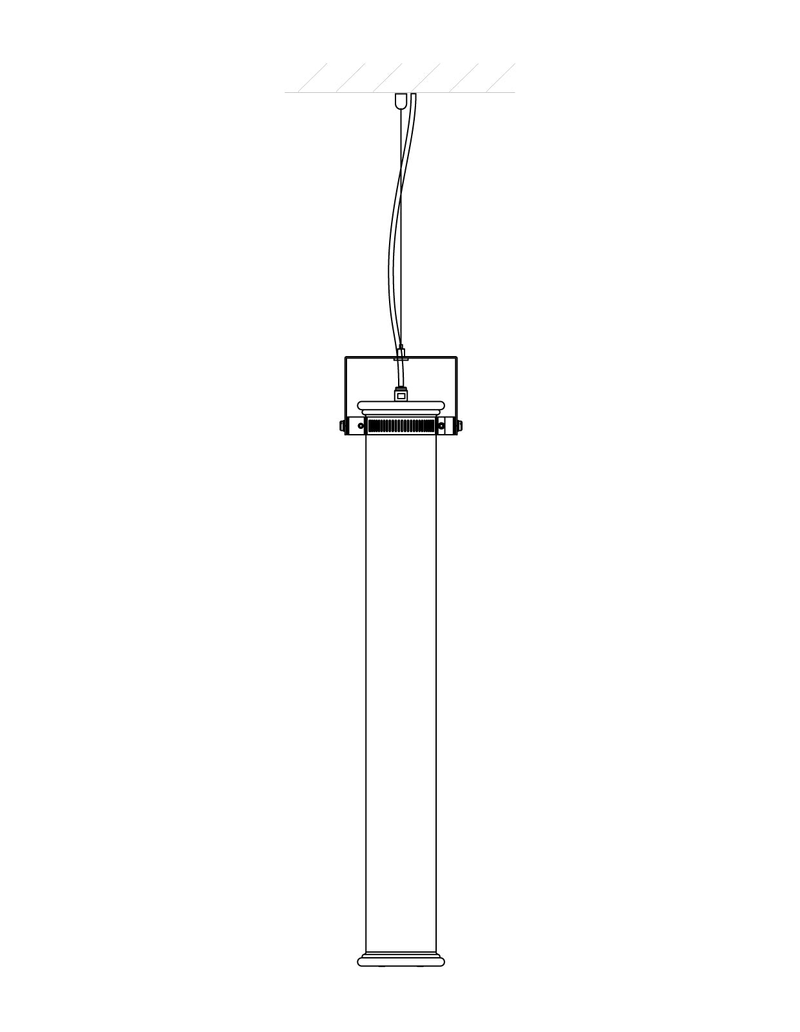 Itt pendant vertical indoor 120-1300 - Vaalea.dk