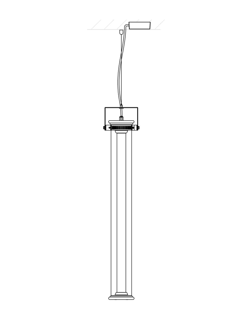 Itt 360-1000 pendant vertical - Vaalea.dk