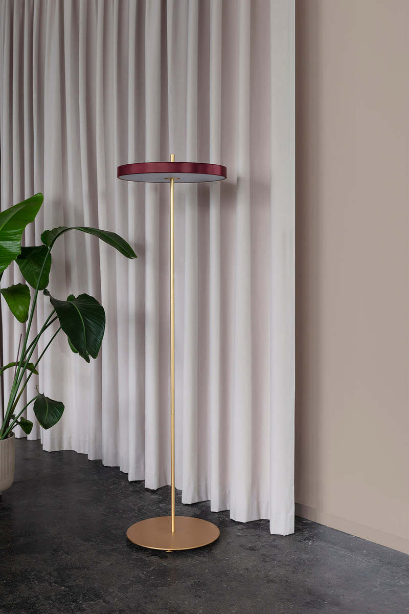 LAMPADAIRE ASTERIA ROUGE RUBIS