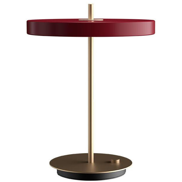 LAMPE DE TABLE ASTERIA USB ROUGE