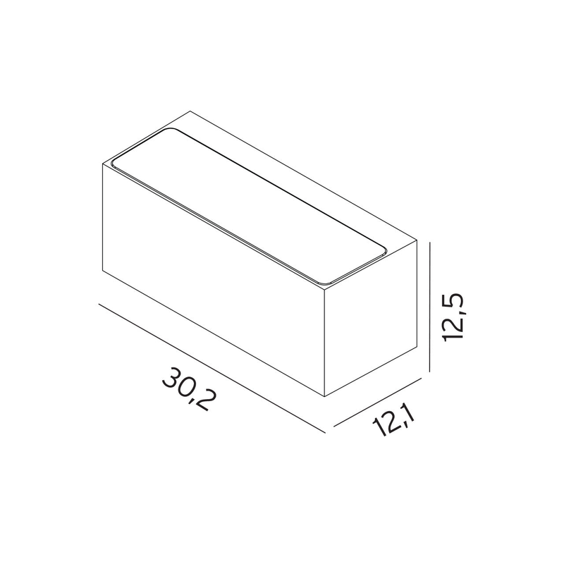 LAMPES MURALES ASKER BIG WHITE 1300W