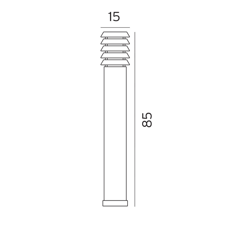 ALTA GALV HOUT 1440GA BOLLARDS