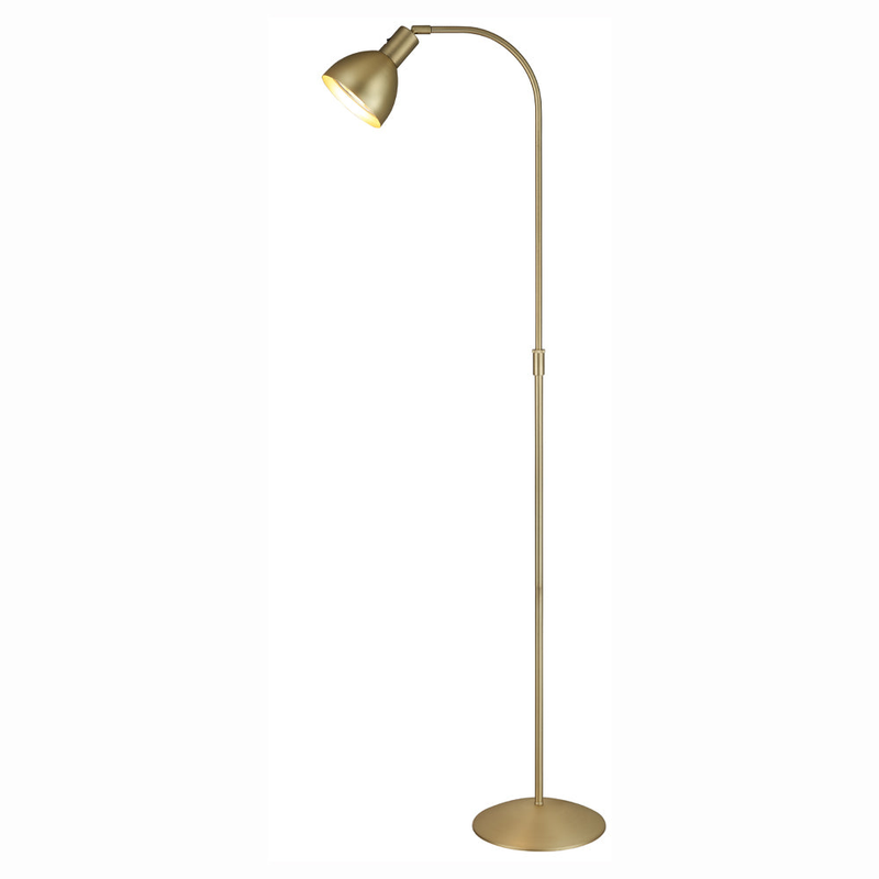 Angora gulvlampe - brushed brass Gulvlampe - Vaalea.dk