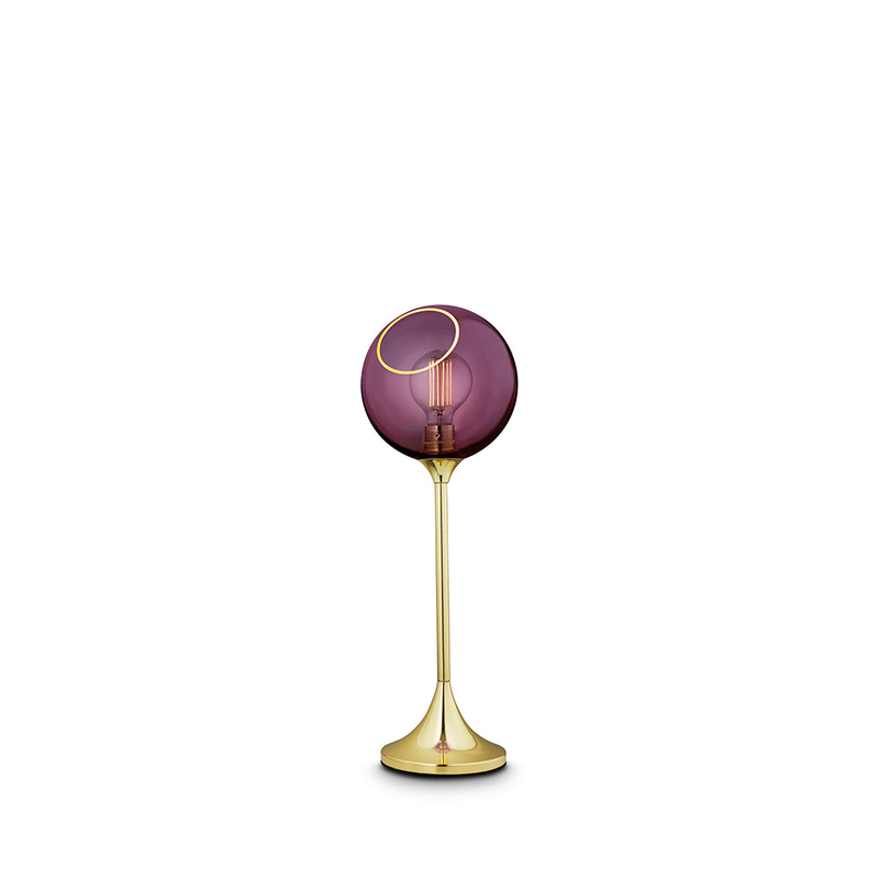 Design by us ballroom table purple Bordlampe - Vaalea.dk