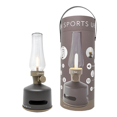 Led lantern speaker brun/urban sports Portable - Vaalea.dk