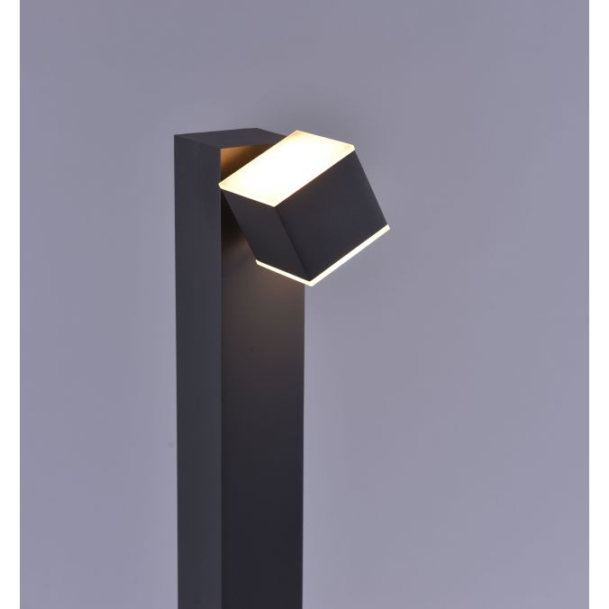Q-Amin LED bedlampe Antracit - Vaalea.dk